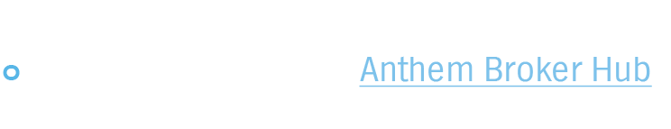   Sales resources on Anthem Broker Hub