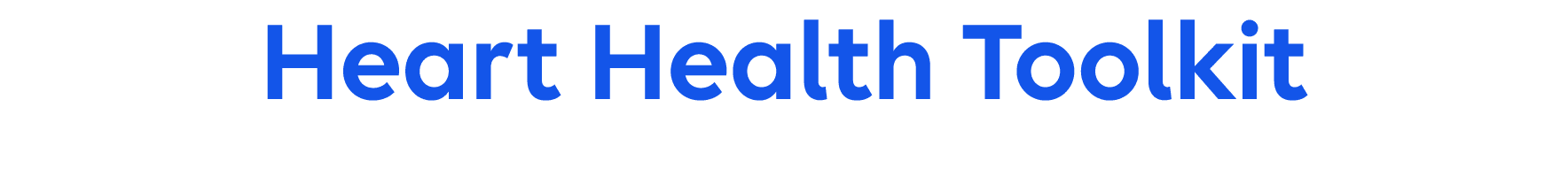 Heart Health Toolkit