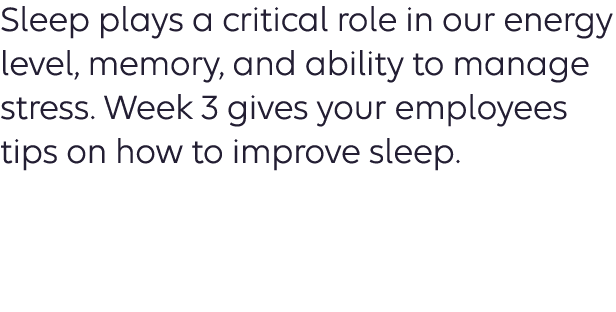Cholesterol and high blood pressure can lead to more serious heart conditions. Week 3 focuses on how to manage or even prevent them. 