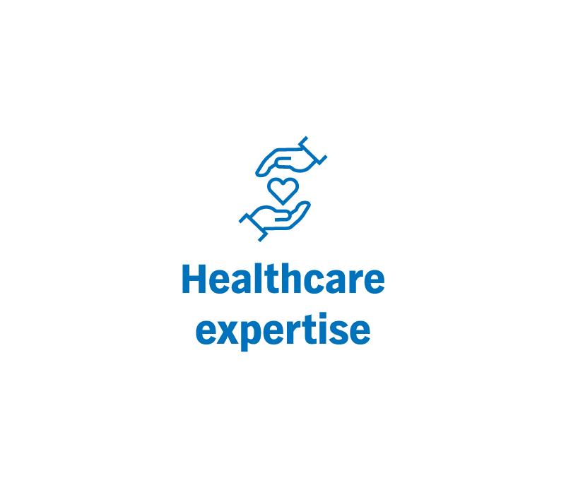  Healthcare expertise