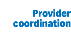 Provider coordination