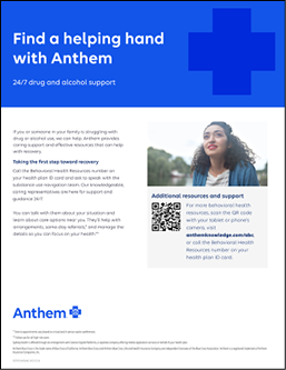 Substance Use Disorder flyer thumbnail