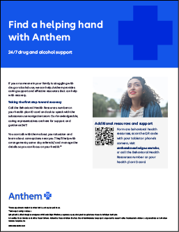 Substance Use Disorder flyer thumbnail