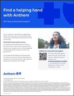 Substance Use Disorder flyer thumbnail