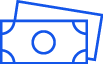Dollar bills icon