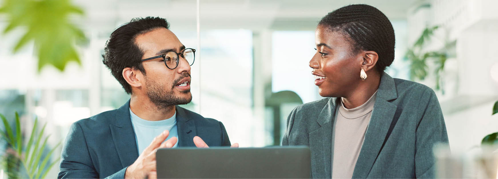 Photo of employees in a meeting