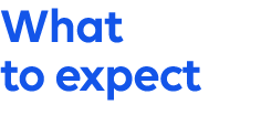 What to expect