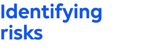 Identifying risks