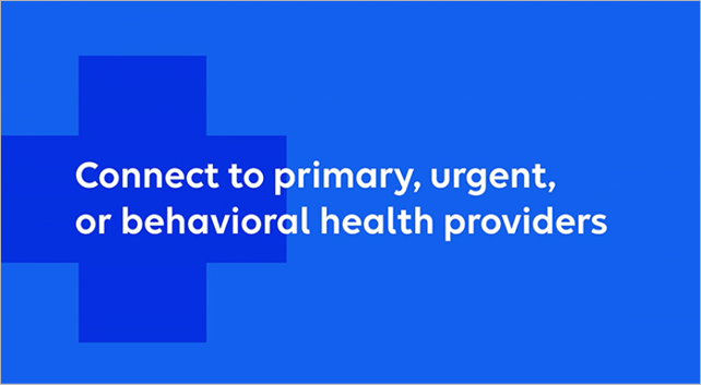 Thumbnail image of the Virtual Care member video